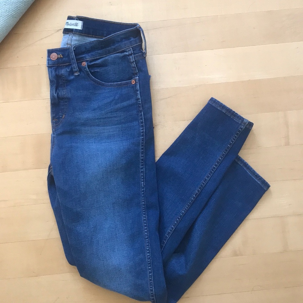 Madewell High Rise Skinny Jeans